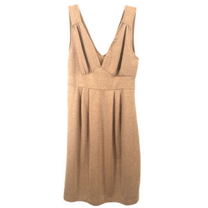 Urban Behavior Womens Mini Dress Size Small Gold Pleated Sleeveless
